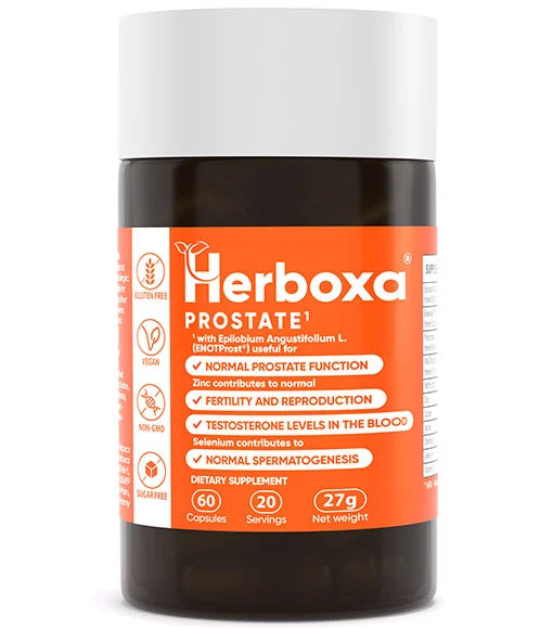 Herboxa Prostate formula 60 capsules with saw palmetto and pumpkin seed
