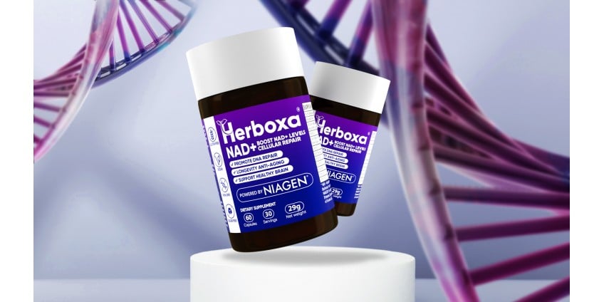 Herboxa® NAD+ | Inovatyvus papildas prieš senėjimą